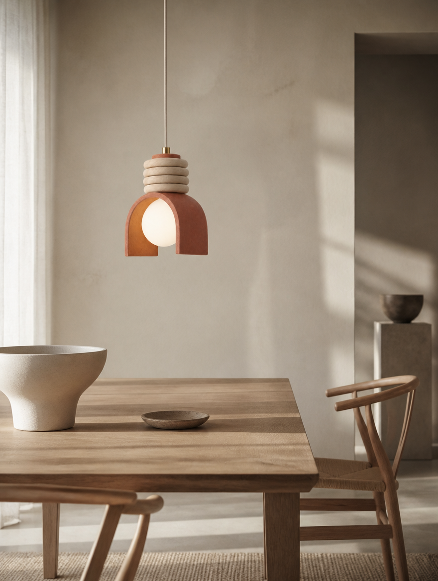 Kanso pendant over dining table